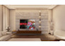 tv wall, tv cabinets ,tv unit with realistic rendering